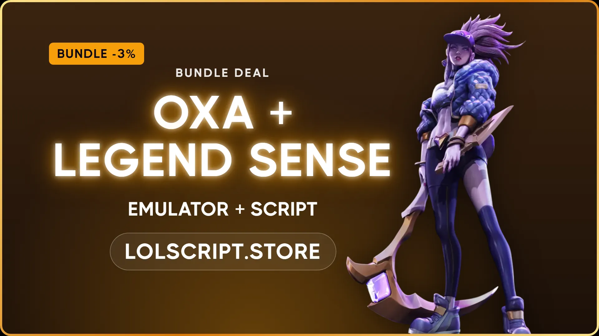 OXA + Legend Sense Bundle